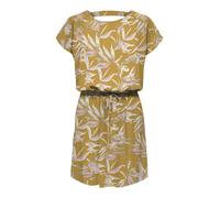 ONLY Robe 'MARIANA MYRINA' moutarde / gris / lilas / blanc, Taille 40