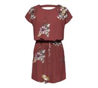 ONLY Robe 'MARIANA MYRINA' vert foncé / violet / bordeaux, Taille 32