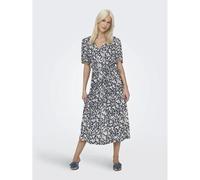 Only Robe Midi à Manches Courtes Halia