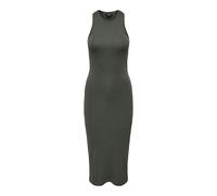 ONLY Robe Moulante midi côtelée sans Manches pour Femme