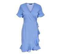 ONLY Robe 'Olivia' bleu ciel / blanc, Taille 32