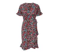 ONLY Robe 'Olivia' bleu clair / vert / rouge / noir, Taille 32