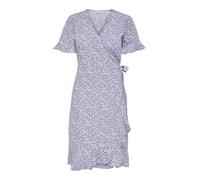 ONLY Robe 'Olivia' bleu clair / violet clair / noir, Taille 34