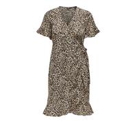 ONLY Robe 'OLIVIA' pierre / noir, Taille 32
