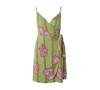 ONLY Robe 'ONLALMA' bleu foncé / olive / roseau / rouge rouille, Taille 34
