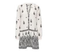 ONLY Robe 'ONLALMA' noir / blanc cassé, Taille 34