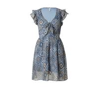 ONLY Robe 'ONLASTA' bleu / noir / blanc, Taille 40