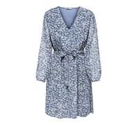 ONLY Robe 'ONLCera' beige / bleu / saphir / blanc cassé, Taille 34