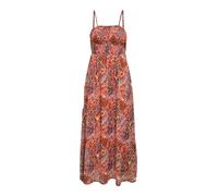 ONLY Robe 'ONLElena' bleu roi / orange foncé / rouge clair / rouge foncé, Taille 36