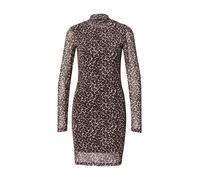 ONLY Robe 'ONLERICA' marron / greige / noir, Taille 40