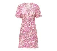 ONLY Robe 'ONLEVIDA' rose / rose clair / bordeaux / blanc, Taille 42