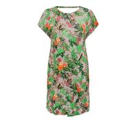 ONLY Robe 'ONLFlawsome' pierre / citron vert / orange / noir, Taille 32