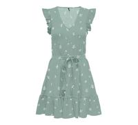 ONLY Robe 'ONLHillary' gris clair / menthe, Taille 36