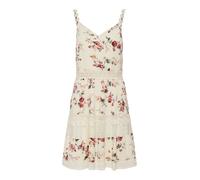 ONLY Onlkarmen Anne Life S/L Dress WVN Noos Robe, AOP: Rose Flower Creme Brulee, 38 Femme