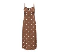 ONLY Robe 'ONLNELLY' chocolat / blanc, Taille 46
