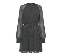 ONLY Robe 'ONLNEW ISABELLA' noir / blanc, Taille 34