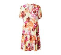 ONLY Robe 'ONLNOVA THEA' beige / jaune / orange / rose, Taille 36