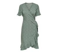 ONLY Robe 'ONLOlivia' vert / noir, Taille 38