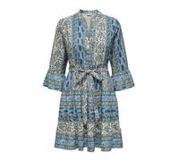 ONLY Robe 'ONLSINA' bleu marine / bleu clair / olive / blanc naturel, Taille 36