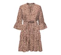 ONLY Robe 'ONLSina' crème / rose / rouge rouille, Taille 34