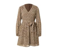ONLY Robe 'ONLSTAR' noisette / brun foncé / blanc, Taille 36