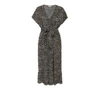 ONLY Robe 'ONLZILLA ADELE' gris clair / noir, Taille 34