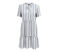 ONLY Robe 'TIRI-CARO' opal / gris clair / coquille d'oeuf, Taille 34