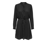 ONLY Robe-Tunique imprimée à Manches Longues pour Femmes, Couleurs:Noir, Taille:XL