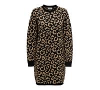 ONLY Robes en maille 'ONLJADE' cappuccino / noir, Taille XS