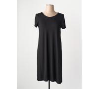 Only Robe femme Onlbera – dos lacé, manches courtes – noir 38 (Small)
