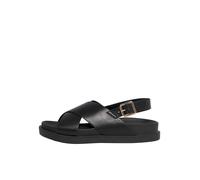 Only Sandales plates Onlminnie-2 en polyuréthane pour femme Noir 38 EU