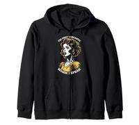 Only Sarcastic Speak Funny Sarcasm Citation Retro Pop Art Femme Sweat à Capuche