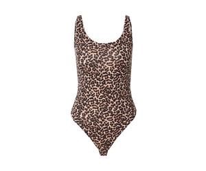 ONLY Shirtbody 'ONLLove' beige / noir, Taille XL