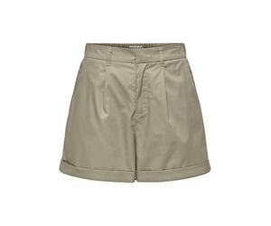ONLY Short Chino Onlzora Hw PNT pour Femme, Savannah Tan, M
