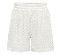 ONLY Short Onlpatricia JRS pour Femme, Blanc., L
