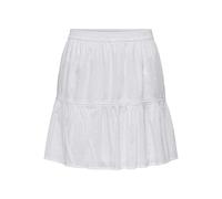 ONLY Short Skirt Onldeffie Dobby Jupe Courte WVN, Cloud Dancer, L Femmes