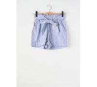 ONLY Pantalon 'Smilla' bleu-gris / blanc, Taille 34