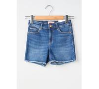 Only Shorts en jean court pour femme – Bouton et fermeture éclair – Bleu foncé XS