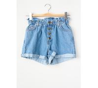 Only Short en jean Cuba Life Paperbag Dot006 Denim Bleu S Femme