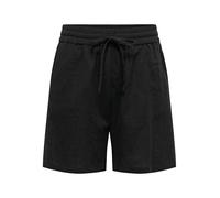 ONLY Shorts Femme avec Ceinture élastique et Cordon de Serrage, Couleurs:Noir, Taille:S