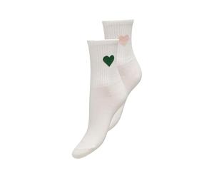 ONLY Sock 2-Pack Onltalia Acc Noos Lot de 2 Paires de Chaussettes de Tennis, Cloud Dancer, Taille Unique Femmes