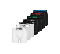 ONLY & SONS ONSFITZ Solid Trunk 7-Pack Noos Caleçon Boxeur, Black/Detail:4 Black 1 White 2 MGM, XS Homme