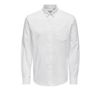 Only & Sons Chemise 'Alvaro' blanc, Taille S