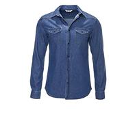 Only&Sons - Chemise casual Homme - Jay Western Shirt Bei0024a - Bleu (Light Blue Denim) - FR : Large (Taille fabricant : Large)