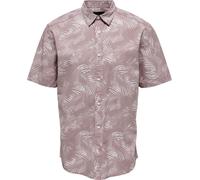 ONLY & SONS Chemise Homme Coton Lilas GR78626 - Taille : XS