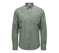 ONLY&SONS Chemise Homme Coupe Slim Manches Longues Chemise Oxford élégant confor