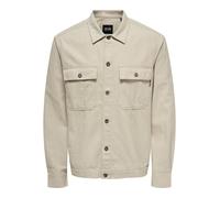 Only & Sons Chemise 'KENNET' gris, Taille XL