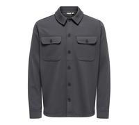 Only & Sons Chemise 'ONSNew Kodyl' gris, Taille L