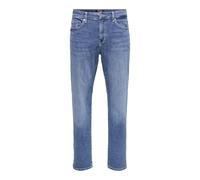 Only & Sons Coupe Regular ONSWEFT Taille Moyenne Regular Fit Jeans