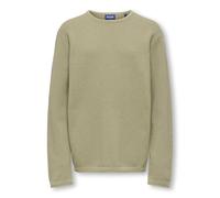 Only & Sons Garçon Osjpanter Reg Crew Knit Noos, Chincilla, 146-152